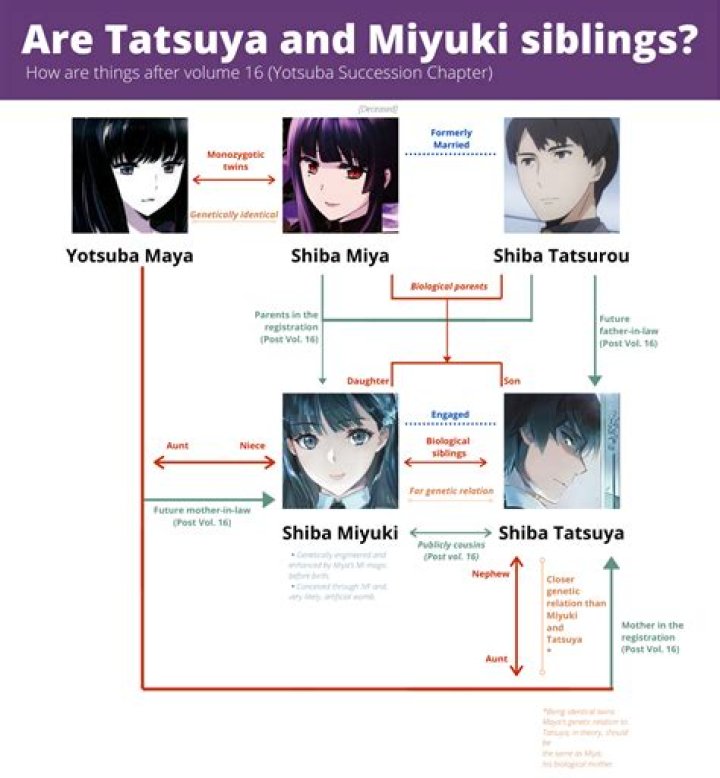Are Tatsuya and Miyuki actually blood related?