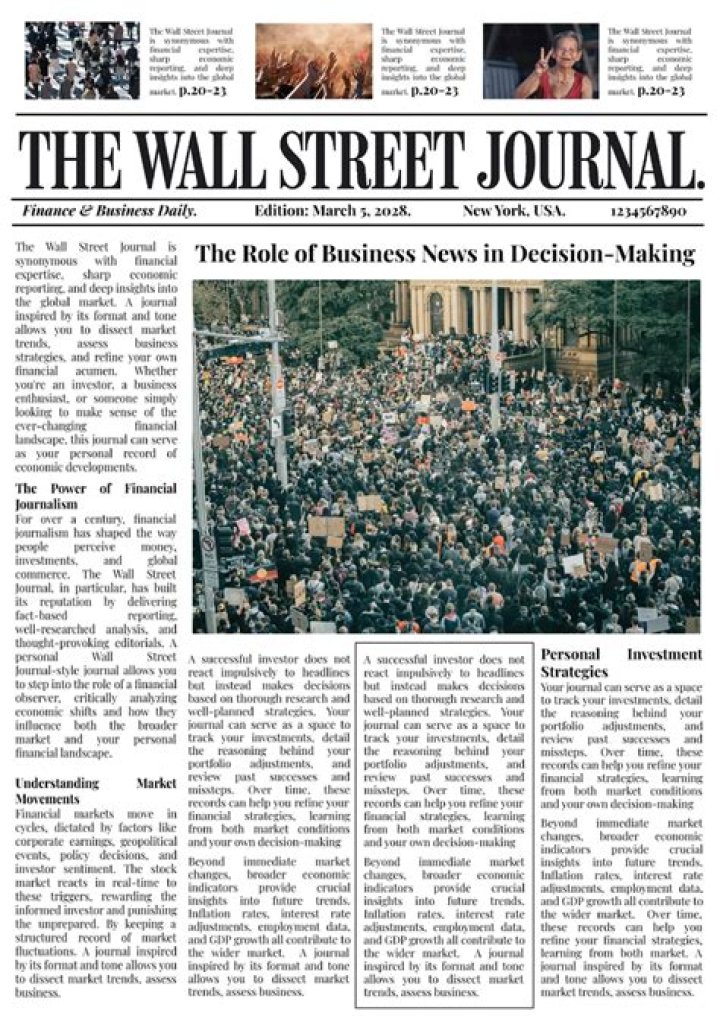 Are Wall Street Journal newsletters free?
