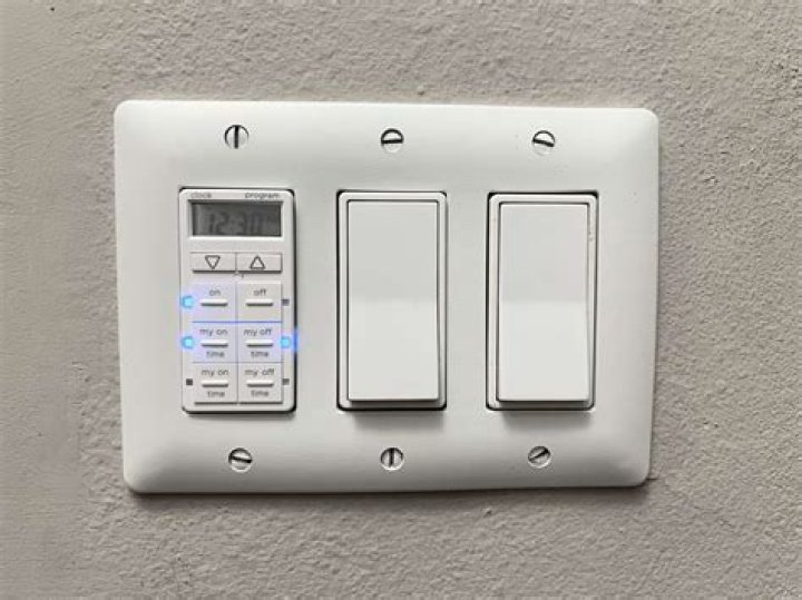 Can you put timers on light switches?