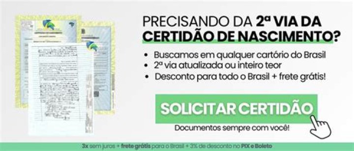 Como solicitar 2a via da certidao de obito?