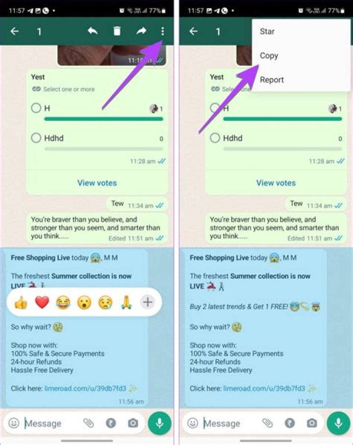 How do I edit a Facebook status after posting?