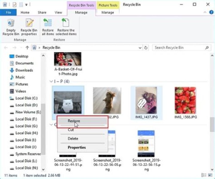 How do I find missing photos in Picasa?