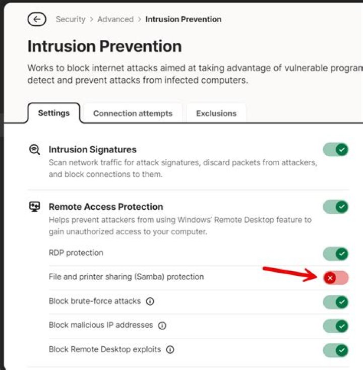 How do I know if my Norton Firewall is blocking?