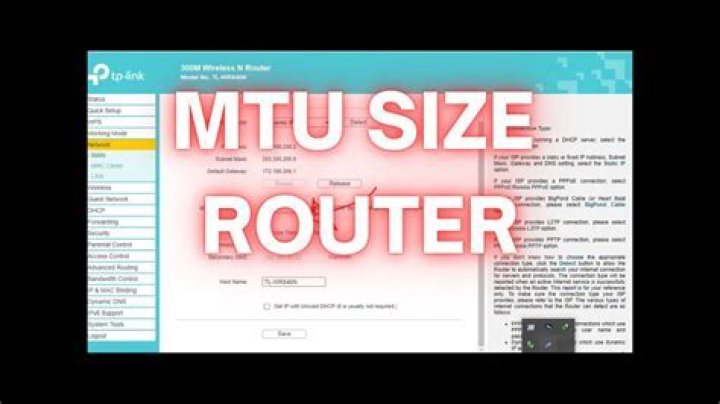 How do I know my router MTU size?