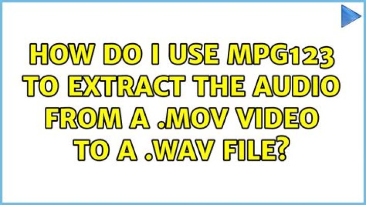 How do I use mpg123?