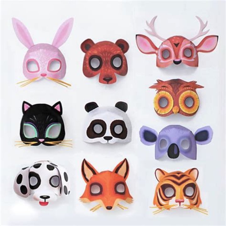 How do you make an animal mask for kids?