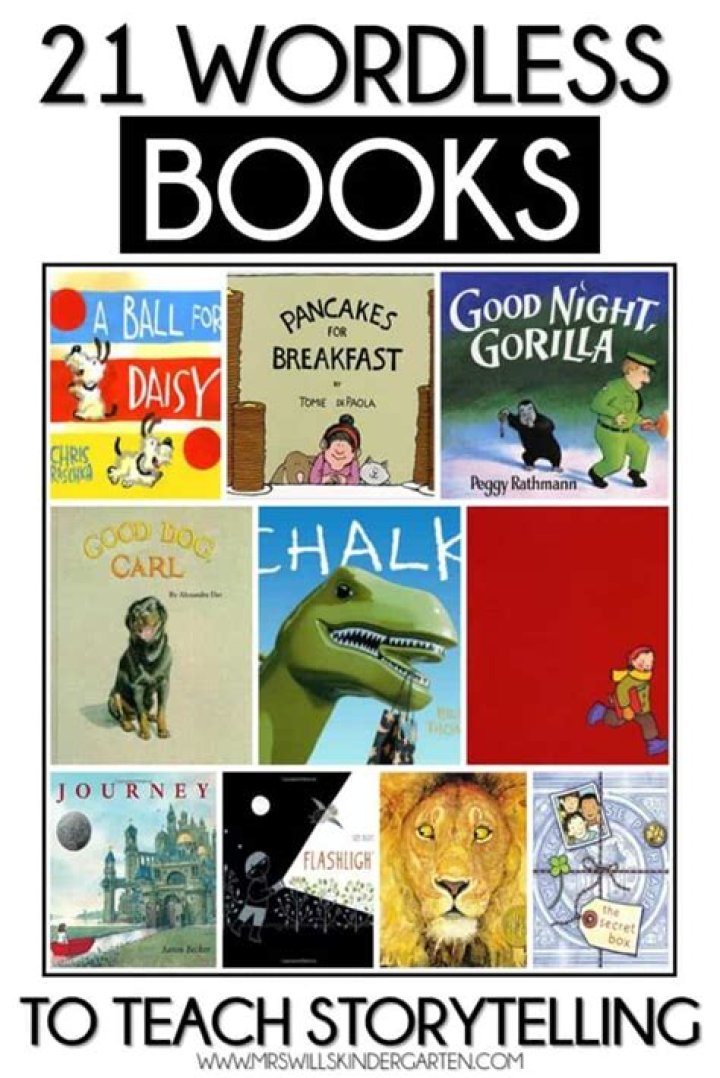 How do you teach a wordless book?