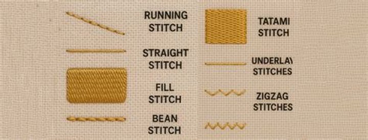 How many types of decorative stitches are there?