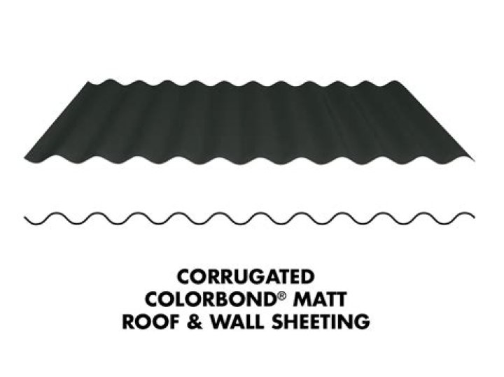 How much is colorbond corrugated roofing?