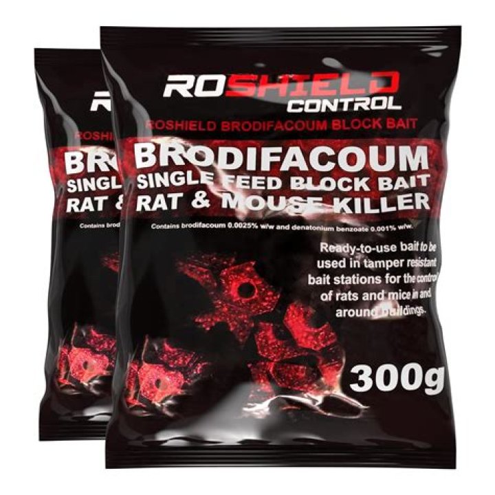 Is brodifacoum a good rat poison?