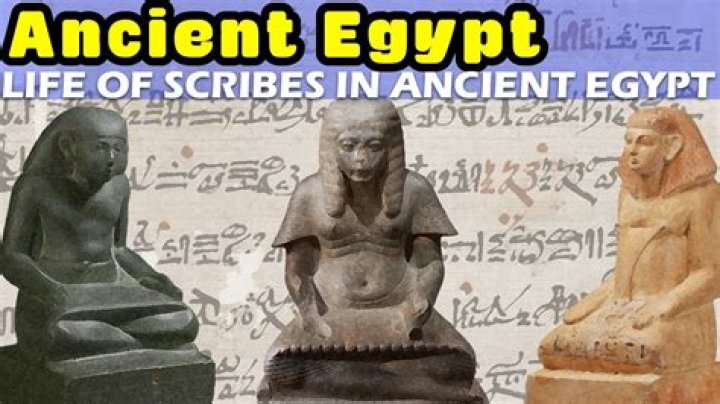 What did ancient scribes do?