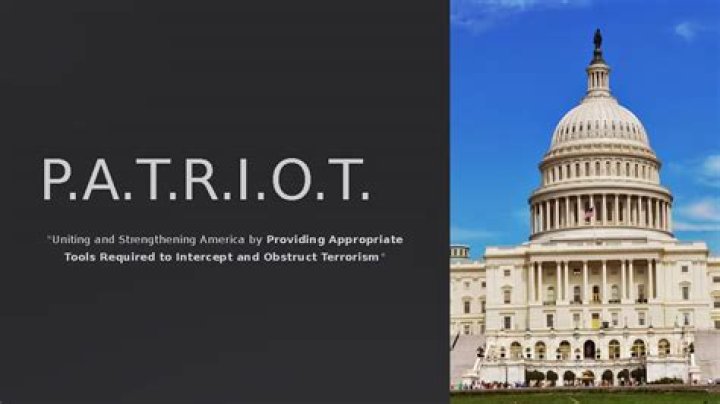 What does section 319 B of the USA PATRIOT Act cover?