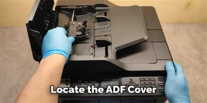What is ADF cover on Brother printer?