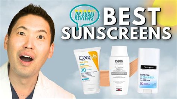 What is the most recommended sunscreen by dermatologist?
