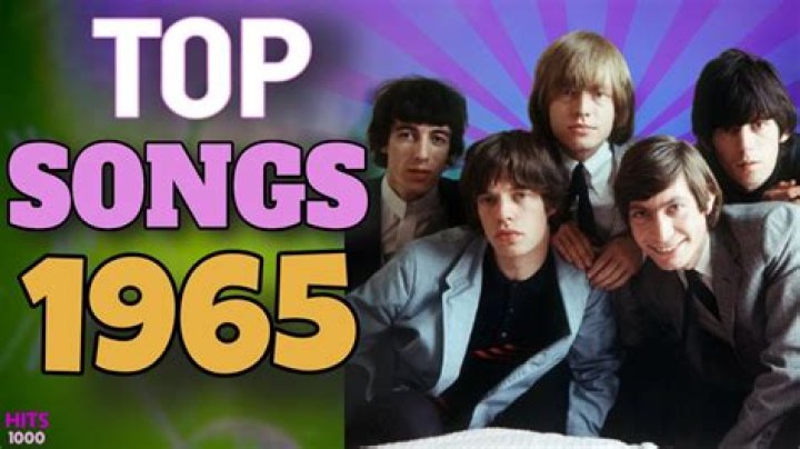 What was the number one rock song in 1965?