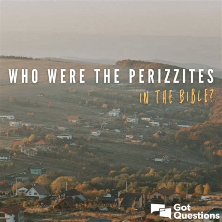 Where did the perizzites come from?