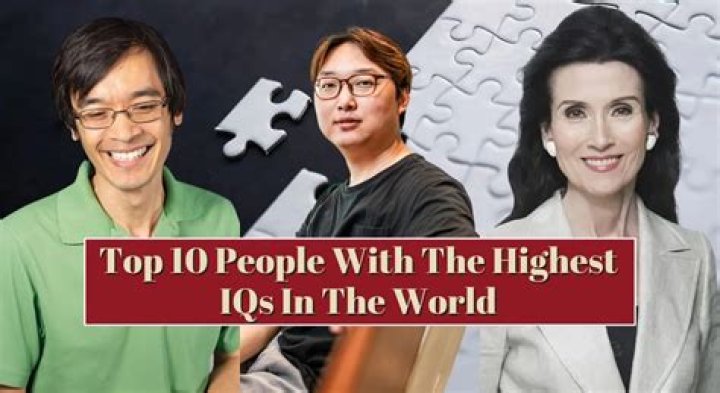 Who has the highest IQ in the world 2020?