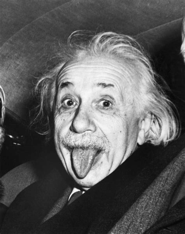Who took the photo of Albert Einstein?